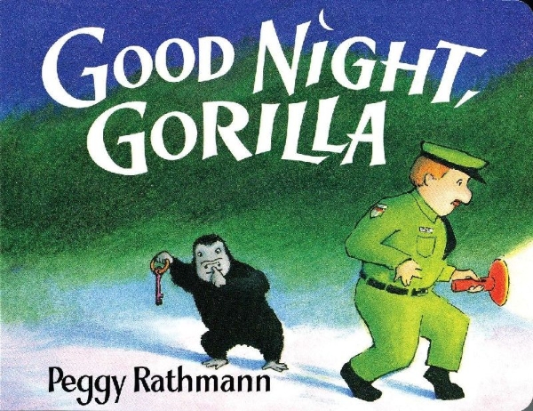 Buchcover und Innenansicht für das Buch: Good Night, Gorilla