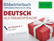 Buchcover und Innenansicht für das Buch: PONS Bildwörterbuch Deutsch als Fremdsprache
