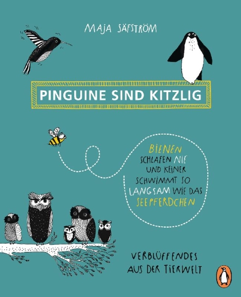 Buchcover und Innenansicht für das Buch: The Illustrated Compendium of Amazing Animal Facts
