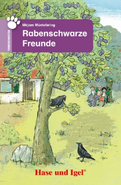 Buchcover und Innenansicht für das Buch: Rabenschwarze Freunde. Schulausgabe