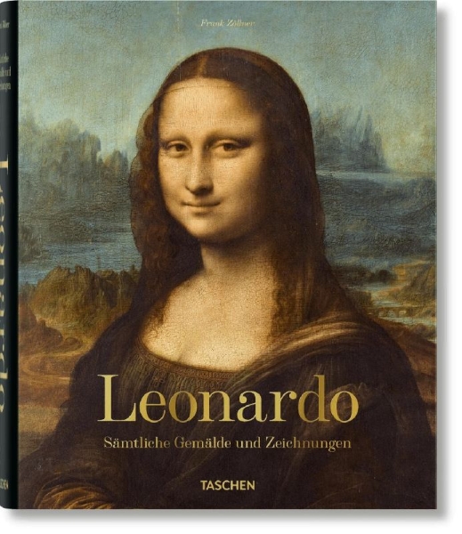 Buchcover und Innenansicht für das Buch: Leonardo. Sämtliche Gemälde und Zeichnungen