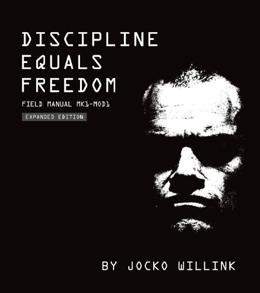 Buchcover und Innenansicht für das Buch: Discipline Equals Freedom: Field Manual MK1- MOD1