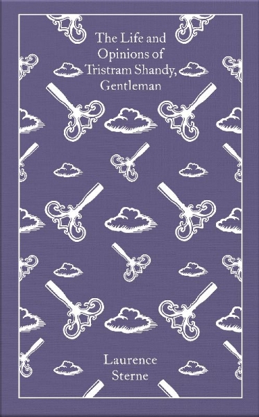 Buchcover und Innenansicht für das Buch: The Life and Opinions of Tristram Shandy, Gentleman