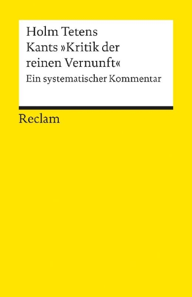 Buchcover und Innenansicht für das Buch: Kants "Kritik der reinen Vernunft"