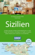 Buchcover und Innenansicht für das Buch: DUMONT Reise-Handbuch Reiseführer Sizilien