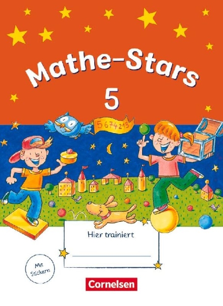 Buchcover und Innenansicht für das Buch: Mathe-Stars 5. Schuljahr. Basiskurs