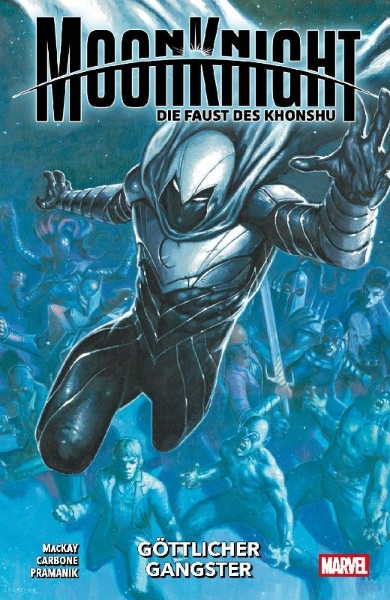 Buchcover und Innenansicht für das Buch: Moon Knight: Fist of Khonshu (2024) #6-#10