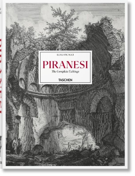Buchcover und Innenansicht für das Buch: Piranesi. The Complete Etchings