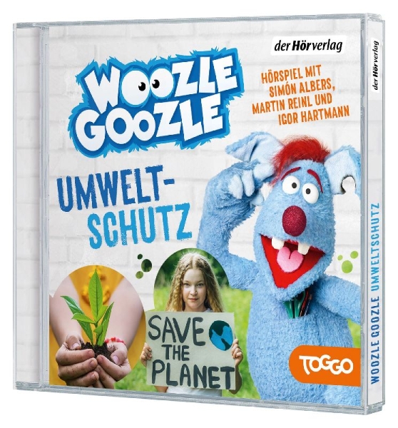 Buchcover und Innenansicht für das Buch: Woozle Goozle - Umweltschutz