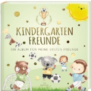 Buchcover und Innenansicht für das Buch: Kindergartenfreunde - Fußball