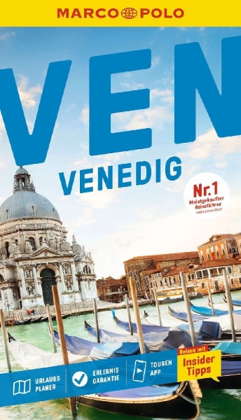 Buchcover und Innenansicht für das Buch: MARCO POLO Reiseführer Venedig