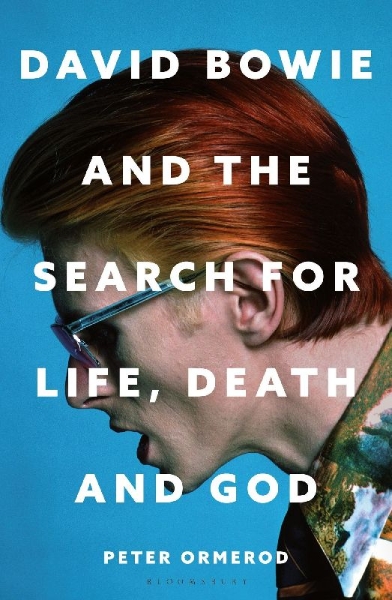 Buchcover und Innenansicht für das Buch: David Bowie and the Search for Life, Death and God