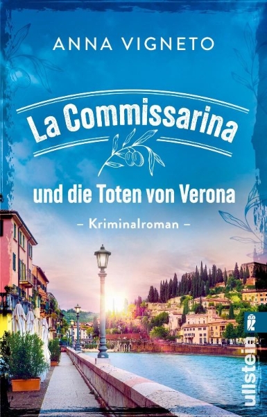 Buchcover und Innenansicht für das Buch: La Commissarina und die Toten von Verona