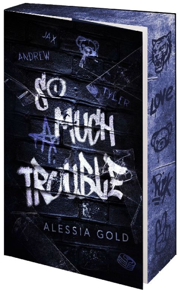 Buchcover und Innenansicht für das Buch: So much Trouble