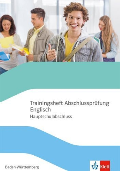 Buchcover und Innenansicht für das Buch: Trainingsheft Hauptschulabschlussprüfung Englisch. Hauptschule Baden-Württemberg
