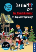 Buchcover und Innenansicht für das Buch: Die drei ??? Kids, Der Adventskalender