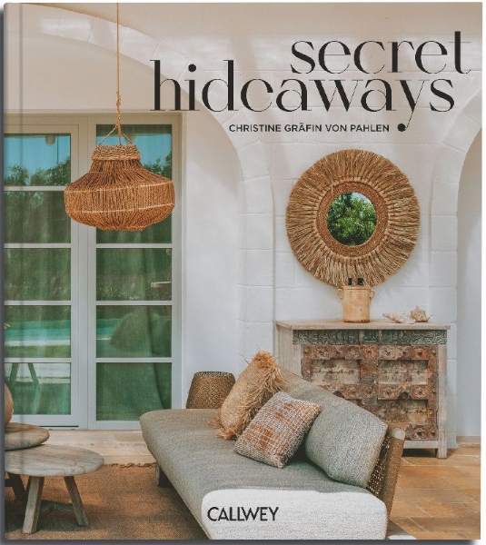 Buchcover und Innenansicht für das Buch: Secret Hideaways