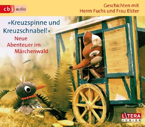 Buchcover und Innenansicht für das Buch: Kreuzspinne und Kreuzschnabel. 3 CDs