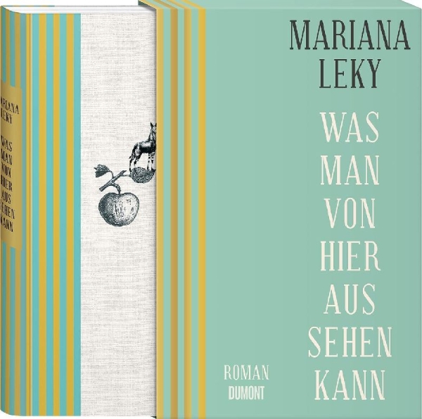 Buchcover und Innenansicht für das Buch: Was man von hier aus sehen kann