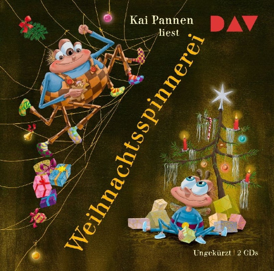 Buchcover und Innenansicht für das Buch: Weihnachtsspinnerei