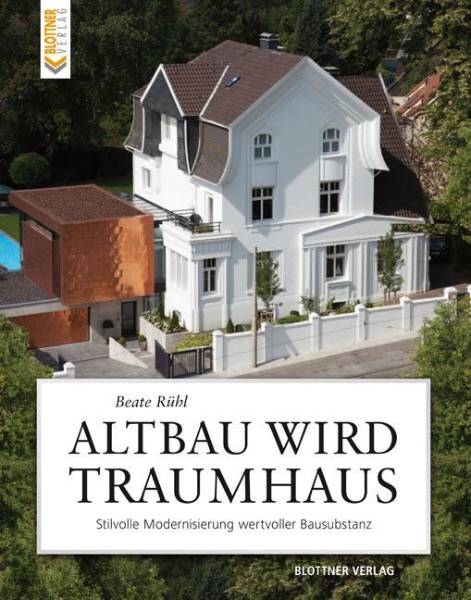 Buchcover und Innenansicht für das Buch: Altbau wird Traumhaus
