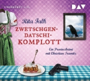 Buchcover und Innenansicht für das Buch: Zwetschgendatschikomplott