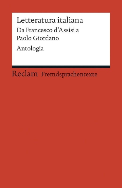 Buchcover und Innenansicht für das Buch: Letteratura italiana