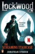 Buchcover und Innenansicht für das Buch: Lockwood & Co 01: The Screaming Staircase
