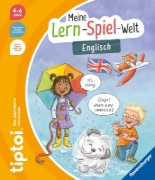 Buchcover und Innenansicht für das Buch: tiptoi® Meine Lern-Spiel-Welt - Englisch