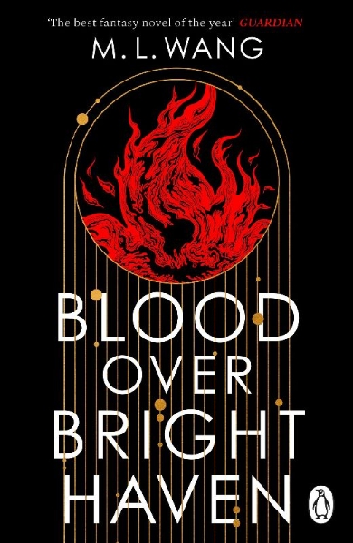 Buchcover und Innenansicht für das Buch: Blood Over Bright Haven