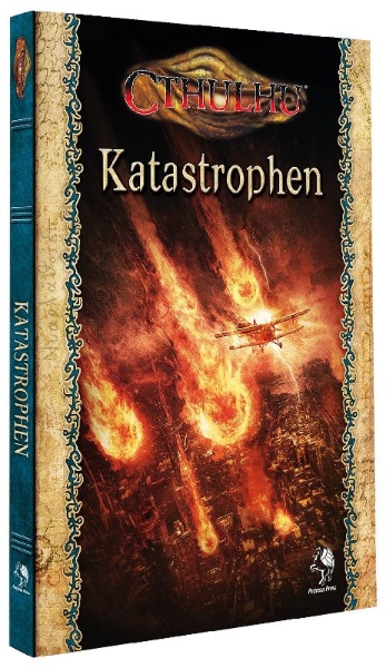 Buchcover und Innenansicht für das Buch: Cthulhu: Katastrophen (Hardcover)
