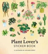 Buchcover und Innenansicht für das Buch: A Plant Lover's Sticker Book