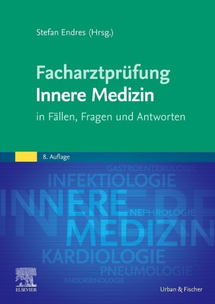 Buchcover und Innenansicht für das Buch: Facharztprüfung Innere Medizin