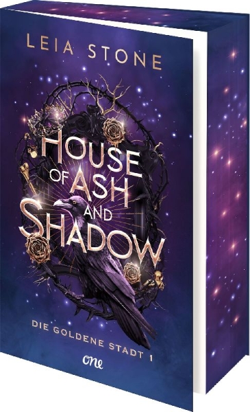 Buchcover und Innenansicht für das Buch: House of Ash and Shadow - Die goldene Stadt 1