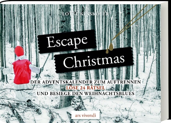 Buchcover und Innenansicht für das Buch: Escape Christmas - Adventskalender