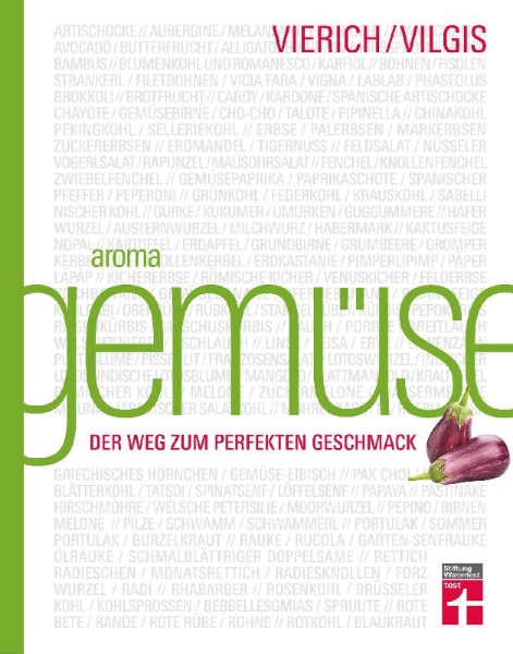 Buchcover und Innenansicht für das Buch: Aroma Gemüse