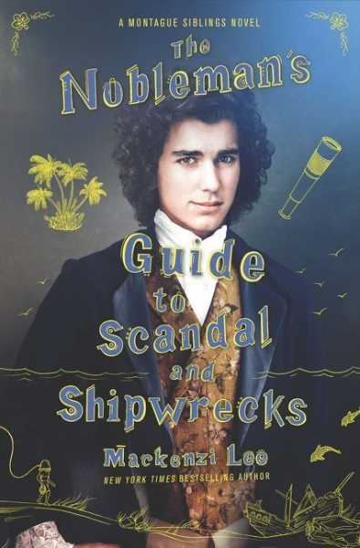 Buchcover und Innenansicht für das Buch: The Nobleman's Guide to Scandal and Shipwrecks