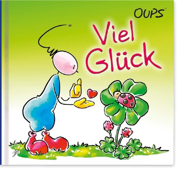 Buchcover und Innenansicht für das Buch: Viel Glück