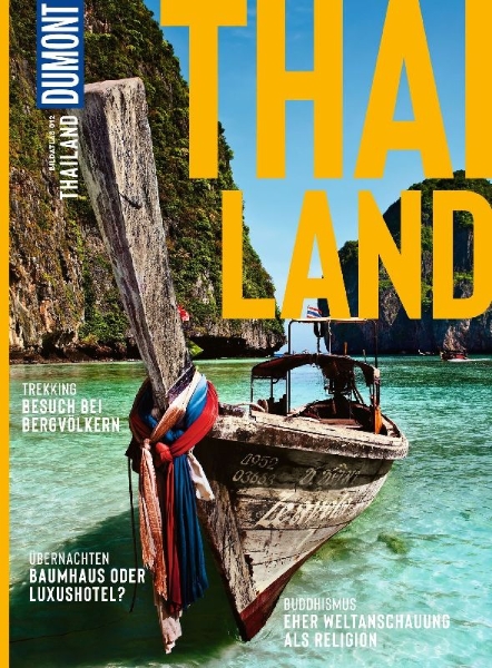 Buchcover und Innenansicht für das Buch: DUMONT Bildatlas Thailand