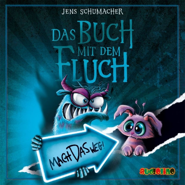 Buchcover und Innenansicht für das Buch: Das Buch mit dem Fluch 4. Mach das weg!