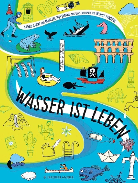 Buchcover und Innenansicht für das Buch: Het Groete Waterboek