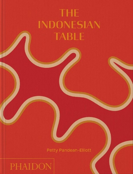 Buchcover und Innenansicht für das Buch: The Indonesian Table