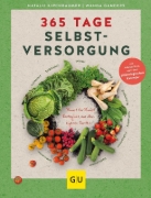 Buchcover und Innenansicht für das Buch: 365 Tage Selbstversorgung