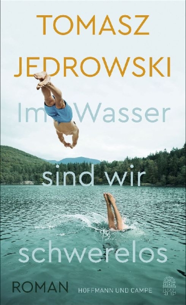 Buchcover und Innenansicht für das Buch: Im Wasser sind wir schwerelos