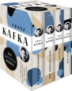 Buchcover und Innenansicht für das Buch: Franz Kafka, Die großen Werke (Die Erzählungen - Der Verschollene - Der Prozess - Das Schloss) (4 Bände im Schuber)