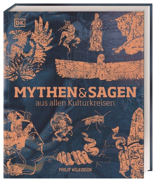 Buchcover und Innenansicht für das Buch: Mythen und Sagen aus allen Kulturkreisen