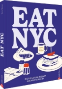 Buchcover und Innenansicht für das Buch: Eat NYC!
