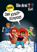 Buchcover und Innenansicht für das Buch: Die drei ??? Kids, Das Kirsch-Komplott