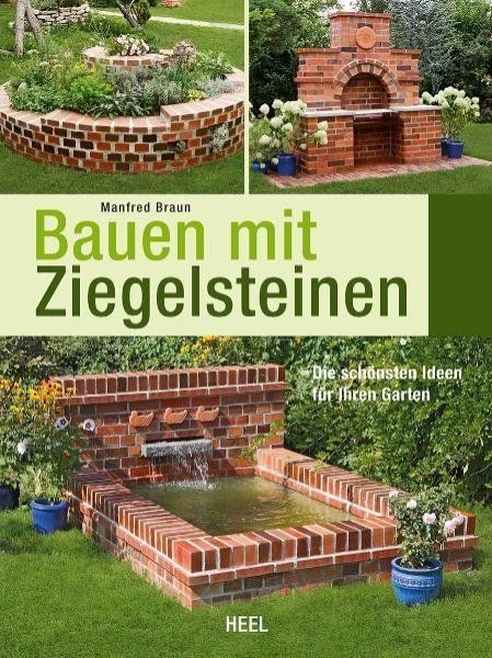 Buchcover und Innenansicht für das Buch: Bauen mit Ziegelsteinen