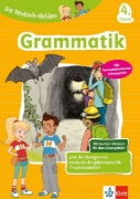 Buchcover und Innenansicht für das Buch: Die Deutsch-Helden Grammatik 4. Klasse. Deutsch in der Grundschule